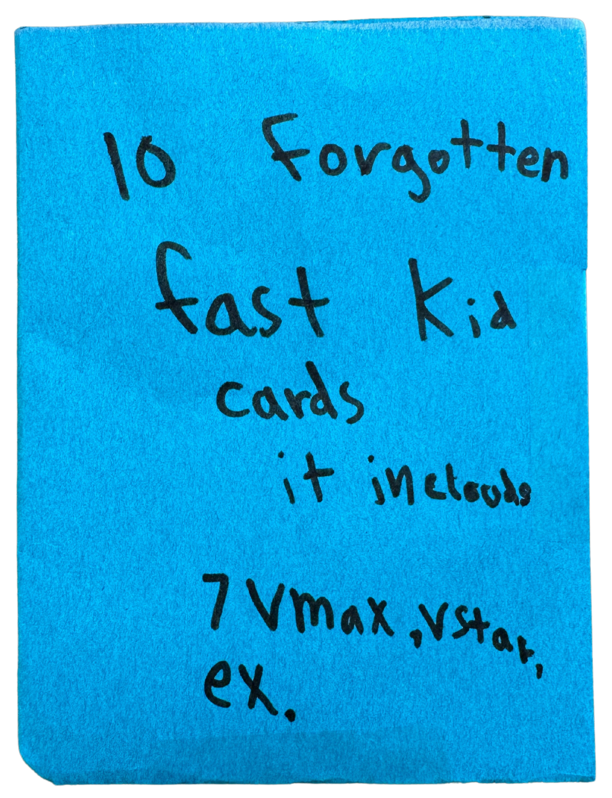 The Forgotten Fast Kid 10 Pack